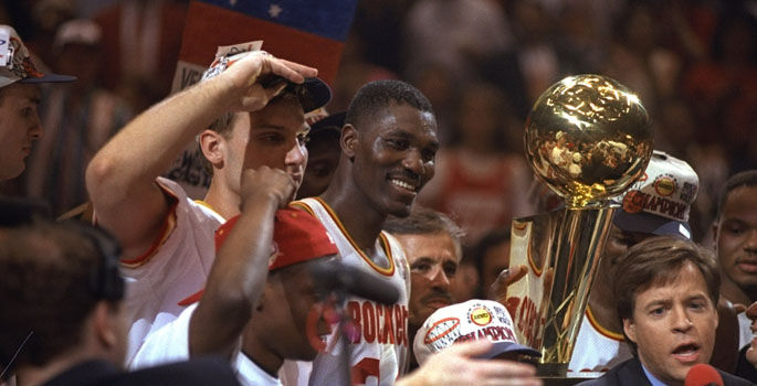 NBA编年史(1994-95):乔丹复出 <a href=/lanqiu/zhibode/rockets/ target=_blank class=infotextkey>火箭</a>神奇卫冕
