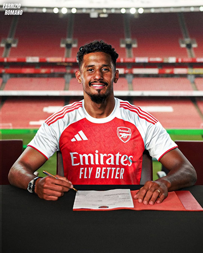 萨利巴情定枪手!罗马诺:与阿森纳续约五年,忠诚留队!
