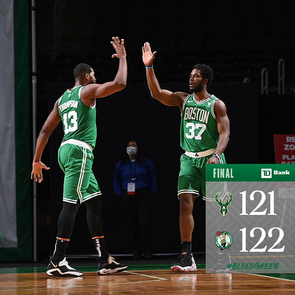 <a href=/lanqiu/zhibode/celtics/ target=_blank class=infotextkey>凯尔特人</a>122-121险胜<a href=/lanqiu/zhibode/bucks/ target=_blank class=infotextkey>雄鹿</a>